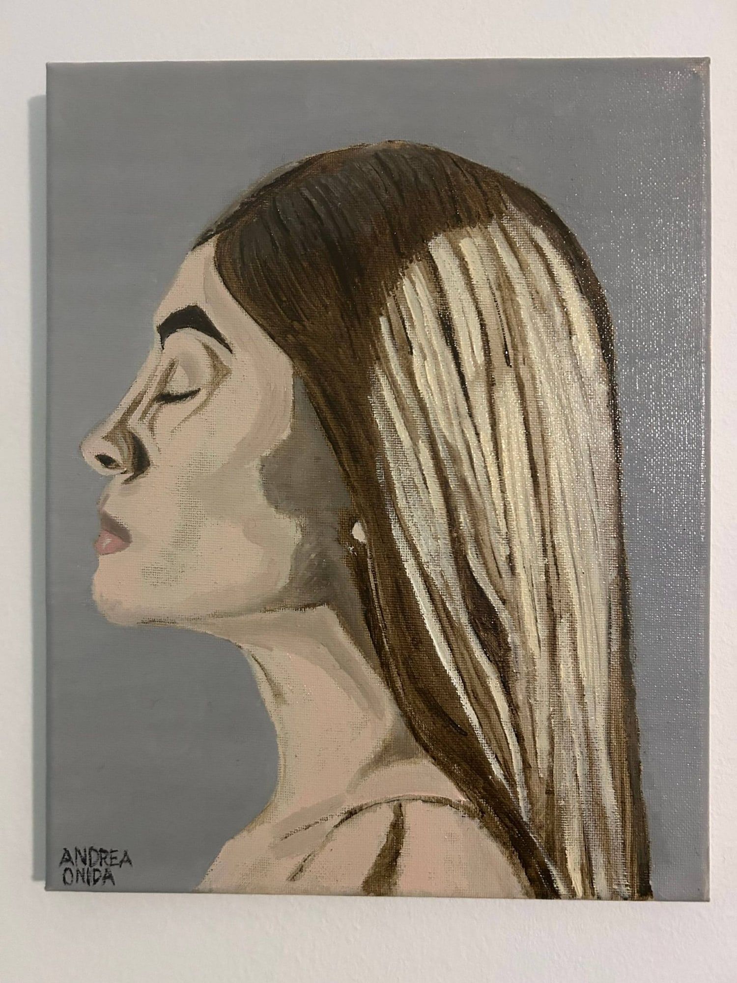 Cerridwen, 2025 — oil on canvas by Andrea Onida